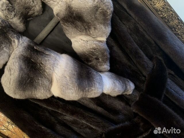 Шуба из норки и шиншиллы Шуба из норки и шиншиллы