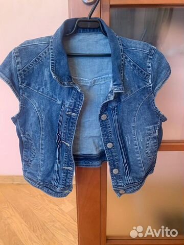 Жилет (жилетка) женский джинсовый