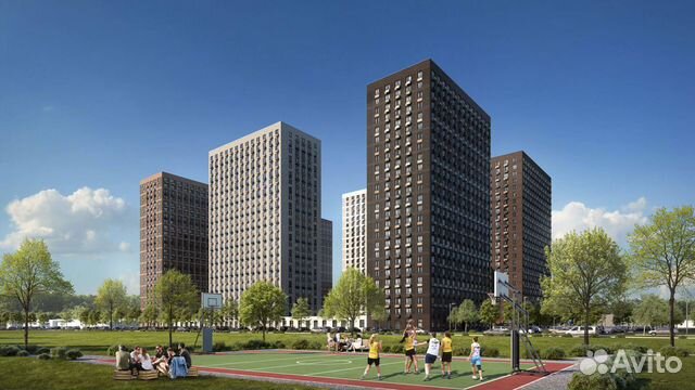 2-к квартира, 55.7 м², 8/25 эт.