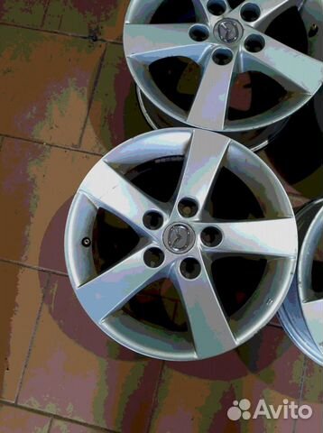 Диски бу литые R15 LU на Mazda
