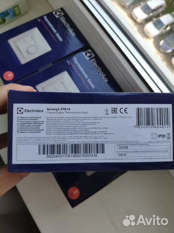 Терморегулятор Electrolux thermotronic basic ETB-1 Терморегулятор Electrolux thermotronic basic ETB-1