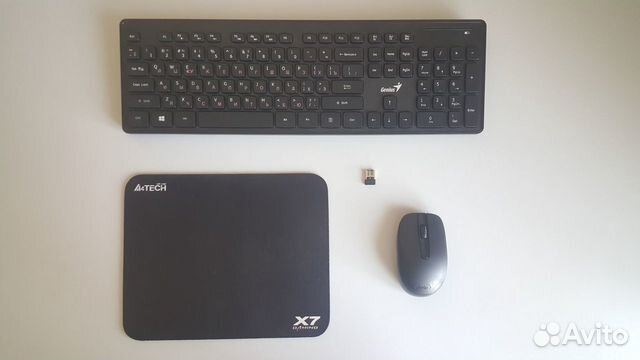 Беспроводная мышь+клавиатура Genius SlimStar 8006