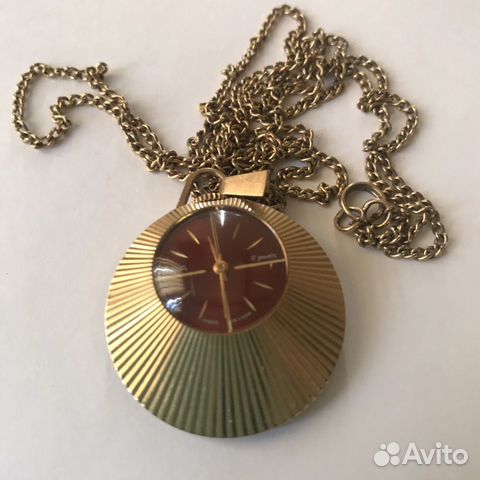 Часы - кулон slava