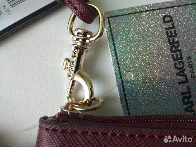 Кошелёк Karl Lagerfeld paris,новый. Цвет Merlot