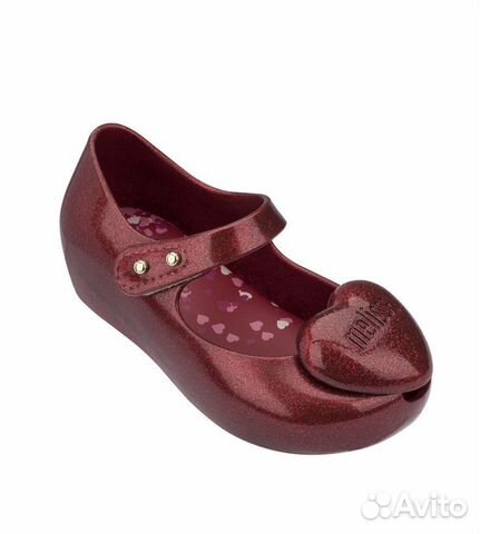 Красные детские туфли Melissa Красные детские туфли Melissa