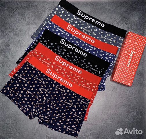 Боксеры мужские Supreme x Louis Vuitton Боксеры мужские Supreme x Louis Vuitton