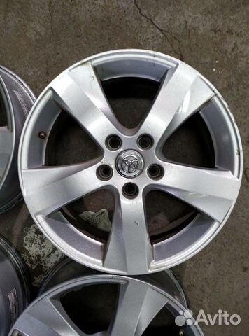Диски бу литые R17 C на toyota