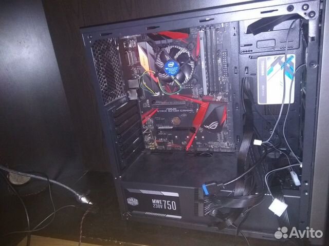 I5 7400+8gb+120gb ssd+asus strix b250 gaming