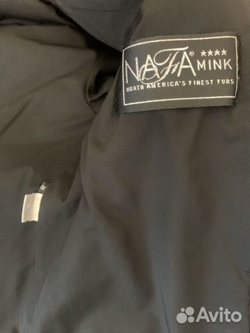 Шуба из норки Блэкглама