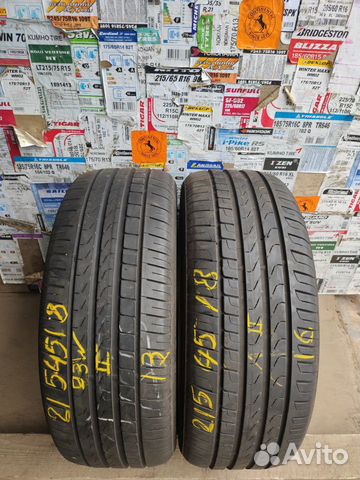 Летние шины б/у 215 45 18 Pirelli Cinturato P7 Летние шины б/у 215 45 18 Pirelli Cinturato P7