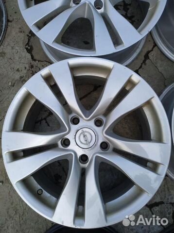 Диски бу литые R17 P на Opel