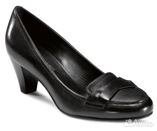 Классические черные туфли Ecco