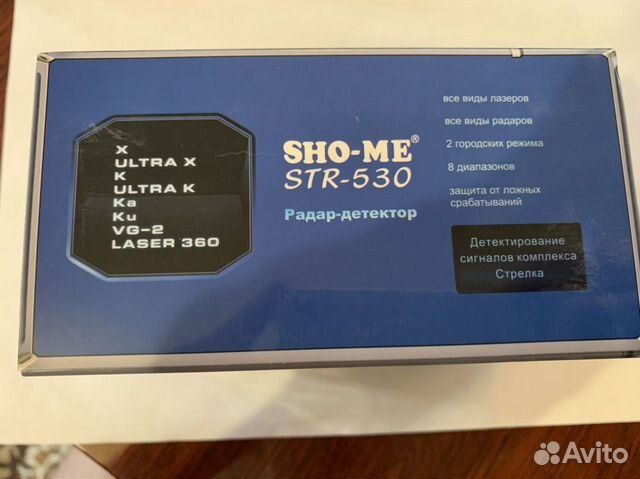 Радар-детектор SHO-ME STR-530 Радар-детектор SHO-ME STR-530
