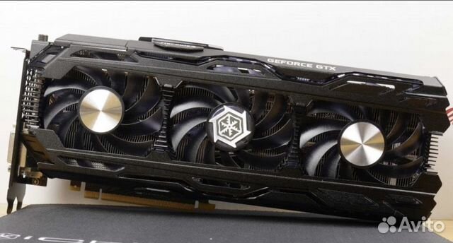 Видеокарта inno3D GeForce GTX 1070 Ti iChill X3