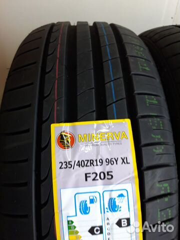 235 40 19 Шины Новые Minerva(nokian) R19 №8