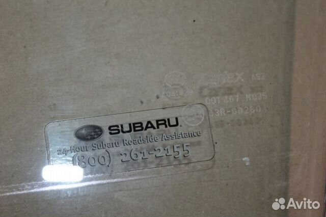 Стекло двери передней левой Subaru Tribeca (B9)