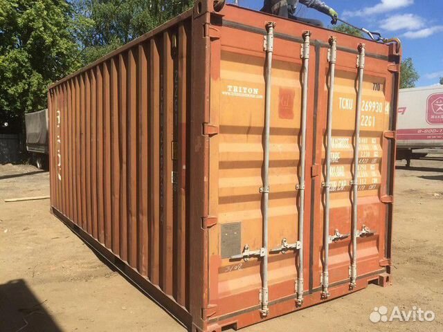 Морской контейнер 20 Фут бу tcku2699304