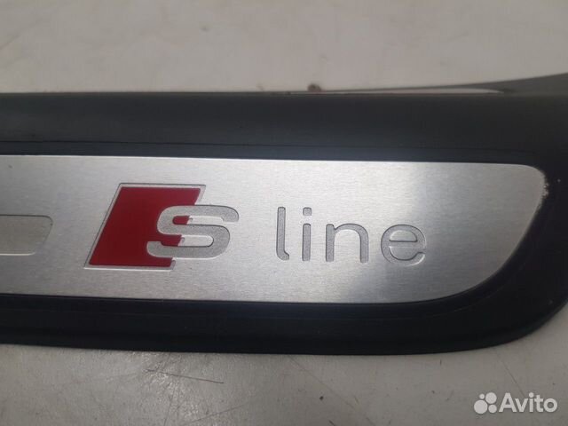 Накладка на порог (задняя левая S-Line) (Audi Q3) Накладка на порог (задняя левая S-Line) (Audi Q3)