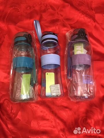 Бутылки для воды Фитнес