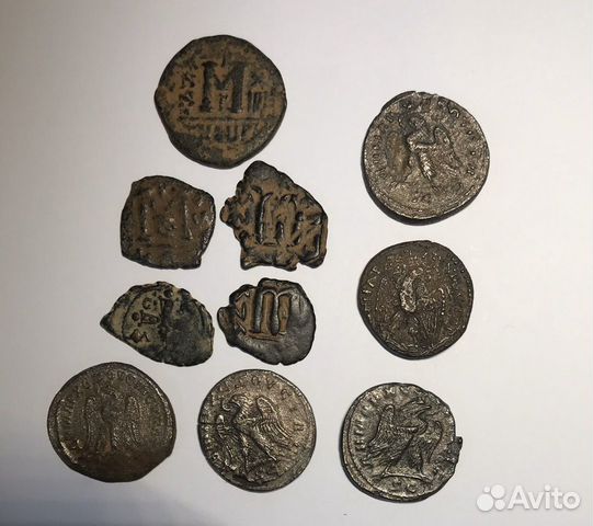 Тетрадрахмы Древнего Рима + Монеты Византии Тетрадрахмы Древнего Рима + Монеты Византии
