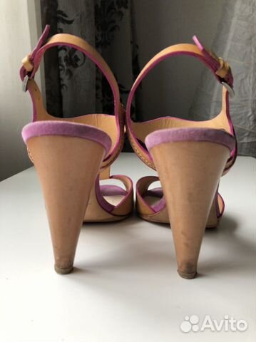 Босоножки кожаные Grey Mer, 37 размер Босоножки кожаные Grey Mer, 37 размер