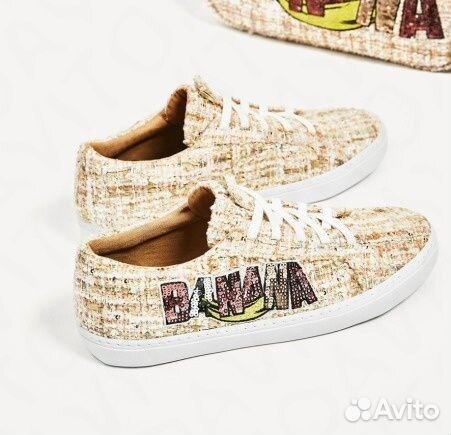 Твидовые Кеды / кроссовки zara Твидовые Кеды / кроссовки zara