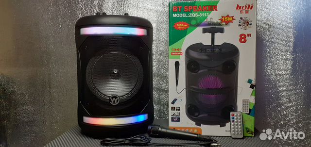 Напольная блютуз колонка Speaker Central Большая
