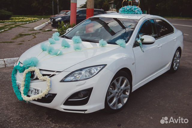 Мятные украшения на машину / Тиффани комплекты