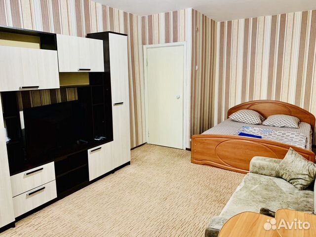 

1-к. квартира, 40 м², 2 кровати