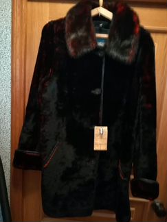 Новый мутоновый полушубок