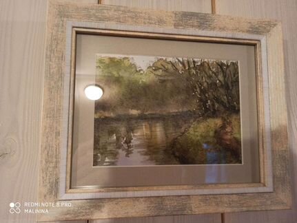 Картина акварель