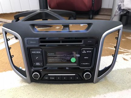 Штатная магнитола Hyundai Creta