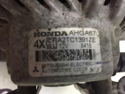 Генератор honda Civic 5D 8 поколения