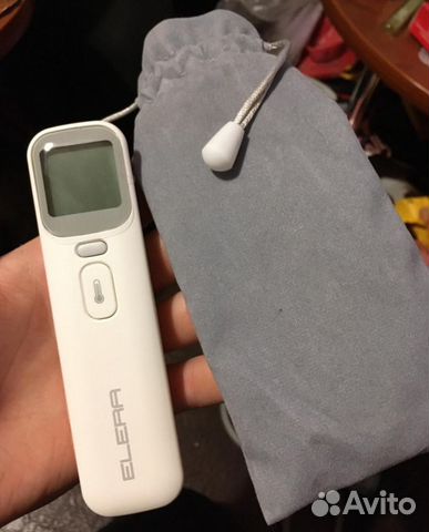 Термометр инфракрасный, бесконтактно elera