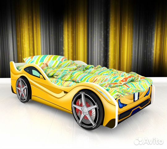 Кровать машина