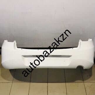 Бампер задний Лада гранта седан белый
