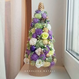 Елочка ручной работы
