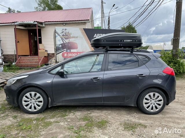 Бокс на крышу киа сид (автобокс KIA ceed)