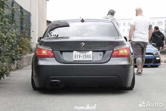 Задний бампер m-tech BMW E60