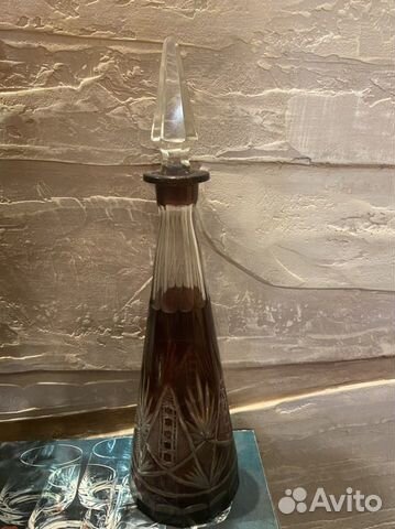 Графин хрустальный СССР 60-70 годы