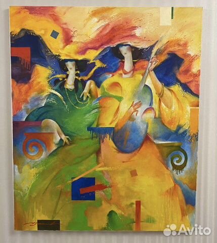 Картина «Романс» А.Аханов