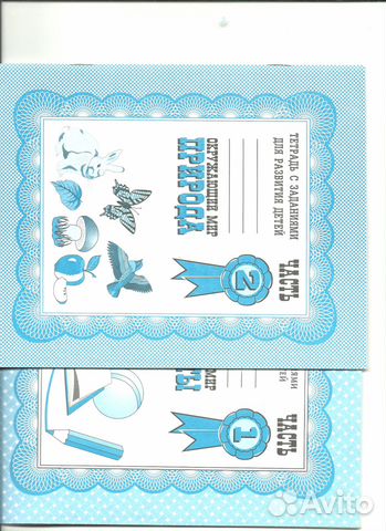 Тетради по окружающему миру 2 части