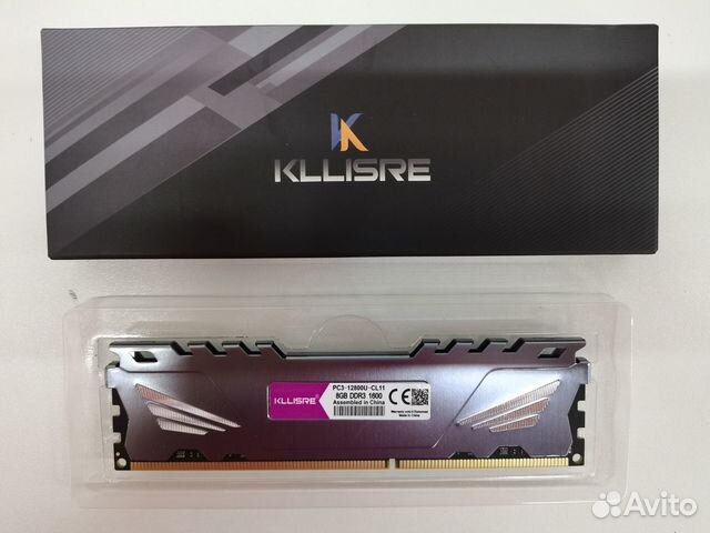 Оперативная память Kllisre DDR3 8 гб PC3-12800U-CL