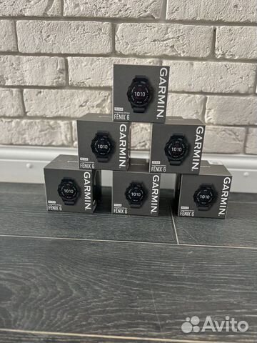 Часы Garmin fenix 6 pro solar новые