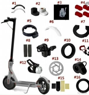 Запчасти для Электросамоката Xiaomi Mijia M365