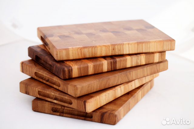 Разделочные, торцевые доски, токарная посуда