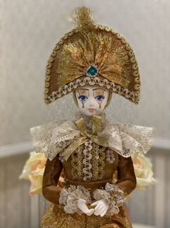 Кукла Щелкунчик фарфор ручная роспись