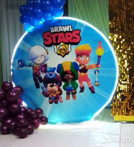 Баннерная фотозона бравл Старс