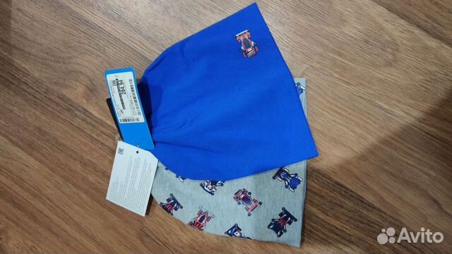 Шапка новая 2 шт для мальчика