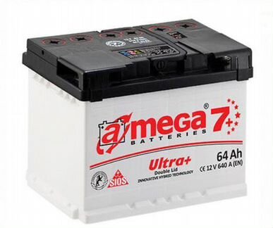 Аккумулятор amega7+ 64a/h